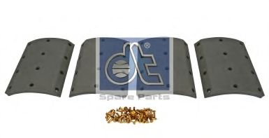 Drum brake lining kit