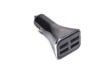 Автомобільний зарядний пристрій 4USB (12 / 24V - 5V 4,8A), чорне