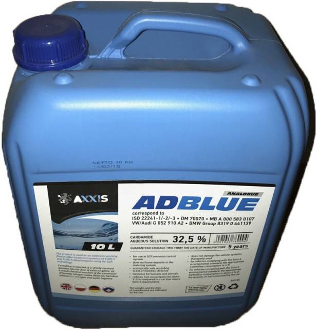 AdBlue жидкость системы EGR (мочевина)