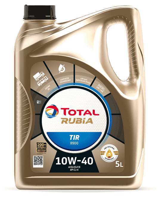 Масло моторное TOTAL RUBIA TIR8900 (DPF) 10W-40 5л