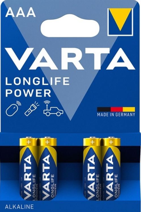 Батарейка Varta LR6/AA Longlife Power Alkaline /B4/P20