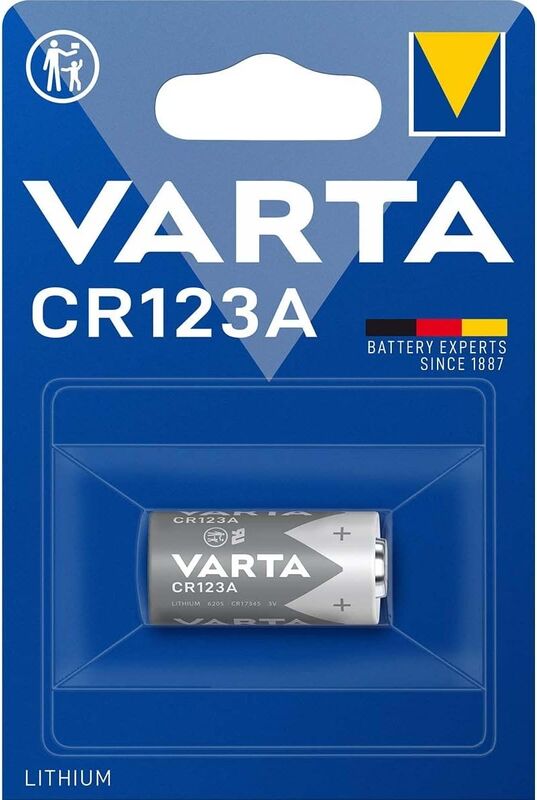 Батарейка Varta CR123А Lithium /B1/K10/100