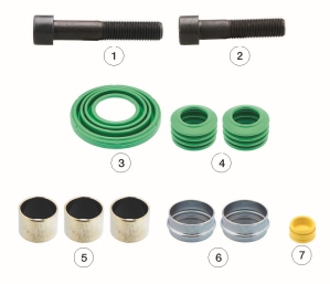 Ремкомплект тормозного суппорта