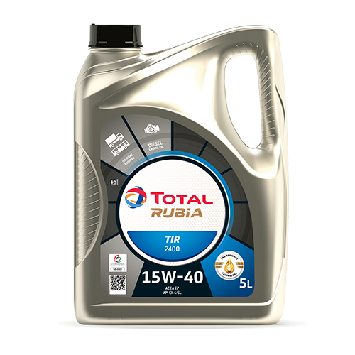 Масло TOTAL RUBIA TIR7400 15W-40 5л