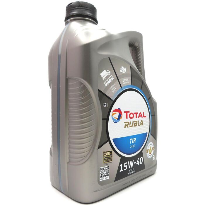 Масло TOTAL RUBIA TIR7400 15W-40 5л