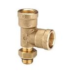 Фітінг трійник вертикальний M22X1.5MM різьба зовнішня 2XM16X1.5MM різьба внутрішня