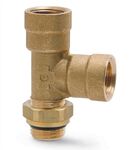Фітінг трійник вертикальний M12X1.5MM різьба зовнішня 2XM16X1.5MM різьба внутрішня