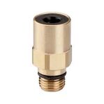 Фітінг прямий D10MM аварійне M12x1.5MM різьба зовнішня