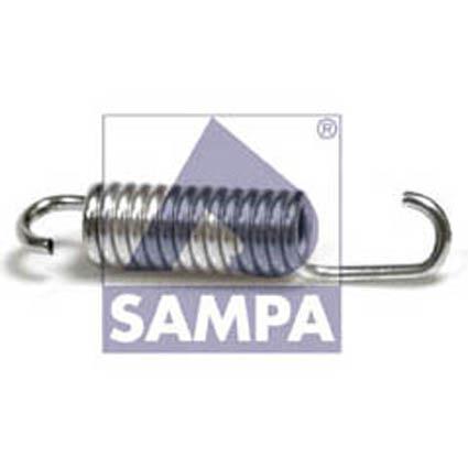 Пружина 107/22х4mm возвратная тормозных колодок BPW