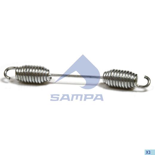 Пружина 265/97x34x5mm стяжная тормозных колодок