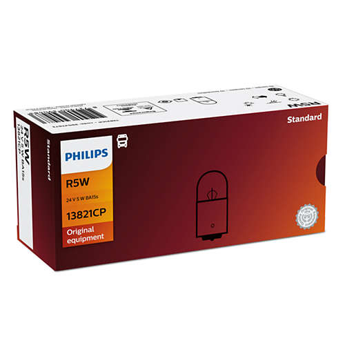 Лампа 24V R5W24V 5W BA15s