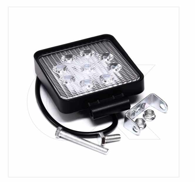 Фара дополнительная LED заднего хода, (прицеп/авто) GOLD 24V/27W