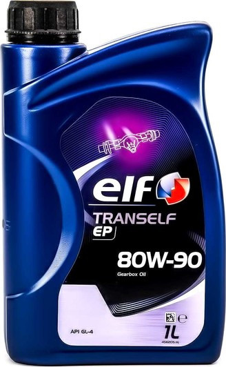 Масло трансмиссионное ELF Tranself EP 80W-90 (Канистра 1л)