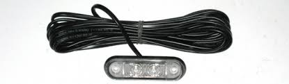 Фонарь габаритный белый LED