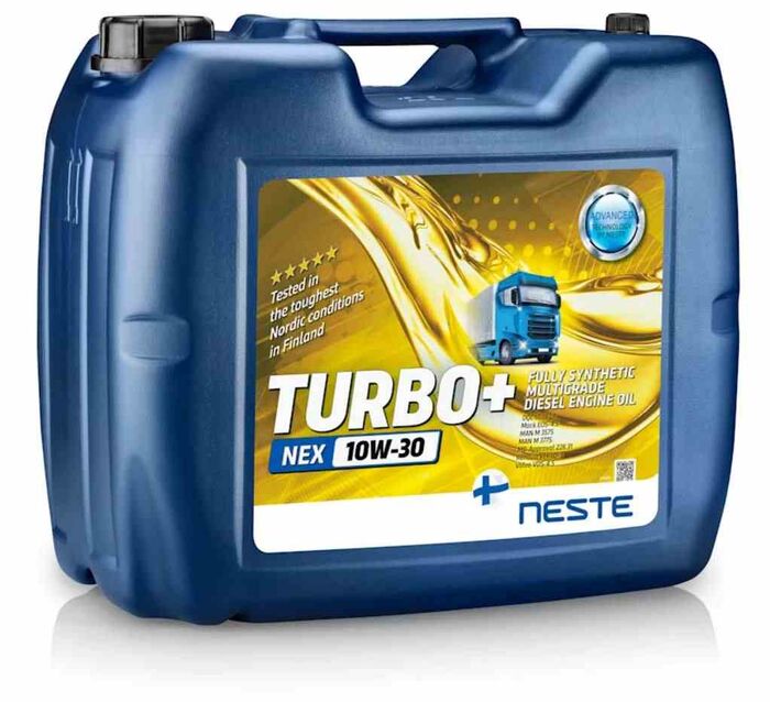 Олива моторна Neste Turbo+ NEX 10W30 20L