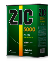 Масло моторное ZIC 5000 10W-40 (Канистра 4л)