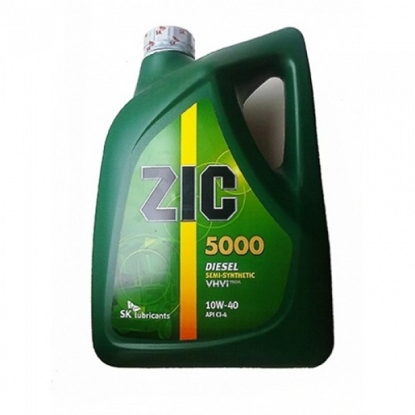 Масло моторное ZIC 5000 10W-40 (Канистра 6л) (Замена на 172658)