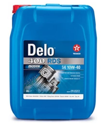Масло моторное DELO 400 RDS 10W40 /20L /EURO 1-6
