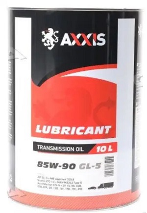 Олива трансмісійна AXXIS  85w-90  (Канiстра 10л)