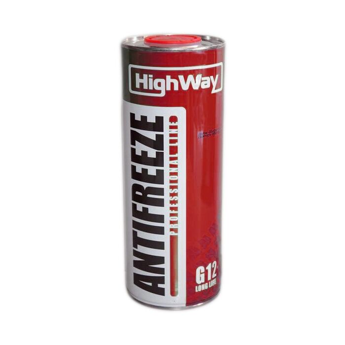 Антифриз -40 HighWay LONG LIFE G12+ 1кг (красный)
