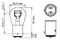 Лампа накаливания 12V P21/4W PURE LIGHT