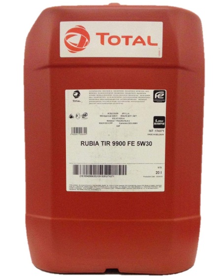 Масло моторное RUBIA TIR9900 FE 5W-30 (Бочка 20л) (DPF)