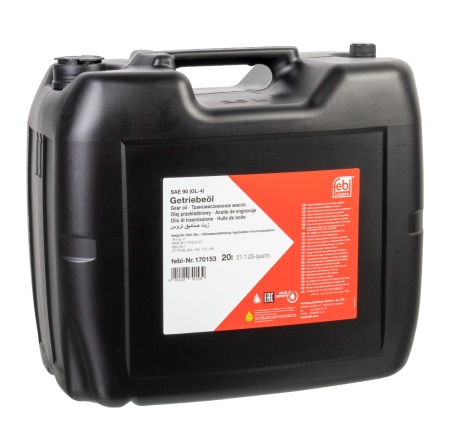 Олива трансмисс. FEBI 80W-90 GL-4 (Бочка 20л)
