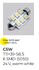Лампа T11x39-S8.5 WARM WHITE 24V