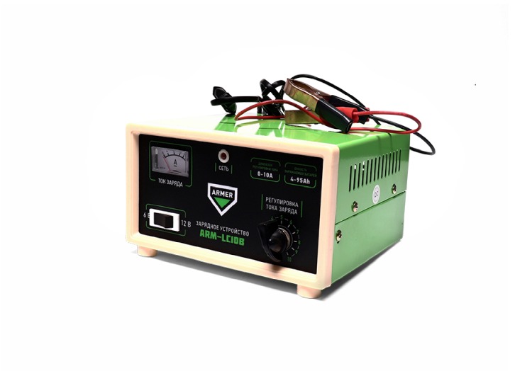 Зарядное устройство 10Amp 6/12V ручная регулировка