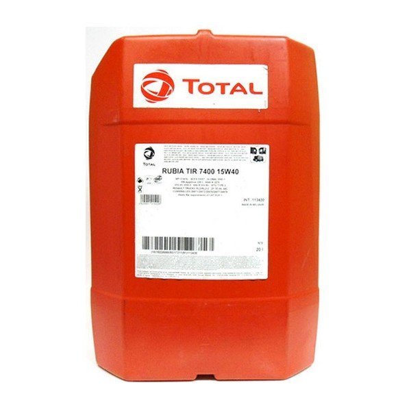 Масло TOTAL RUBIA TIR7400 15W-40 20л