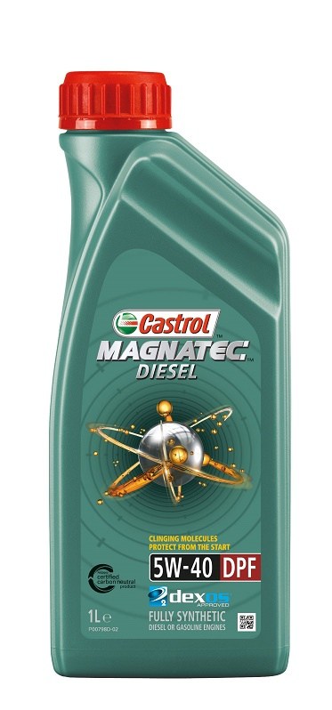Масло моторное Castrol Magnatec Diesel 5W40 DPF (Канистра 1л)