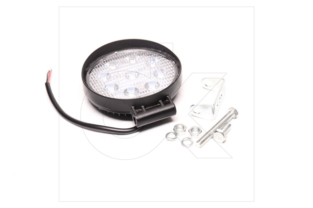 Фара LED кругла 27W, 9 ламп, 110 * 128мм СТАНДАРТ