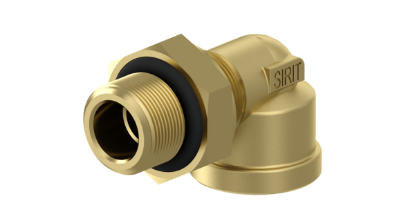Фитинг уголок М22*М16