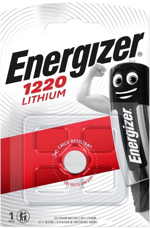 Батарейка Energizer 1220 Lithium /B1/P10/P140