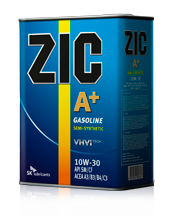 Масло моторное ZIC A+ 10W-30 (Канистра 4л)