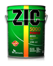 Масло моторное ZIC 5000 POWER 10W-40 (Бочка 20л)