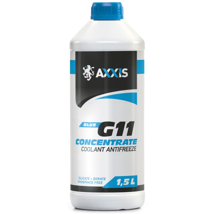 Антифриз BLUE концентрат G11 (-80C) (Канистра 1,5л)