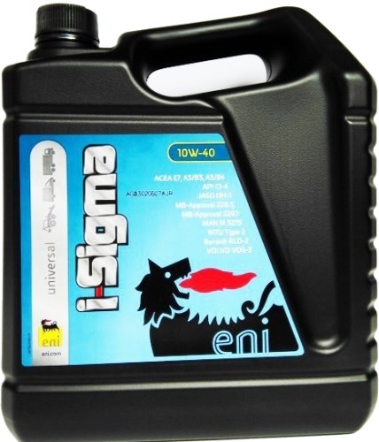 Масло моторное Eni i-Sigma universal 10W-40 (Каністра 4л)