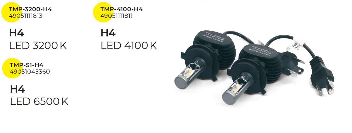 Лампа светодиодная H4 LED