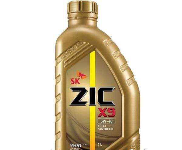 Масло моторное. ZIC X9 5W-40 (Канистра 1л)