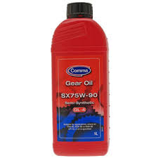 Масло трансмисс.Comma Gear Oil SX75W-90 GL-4  1L