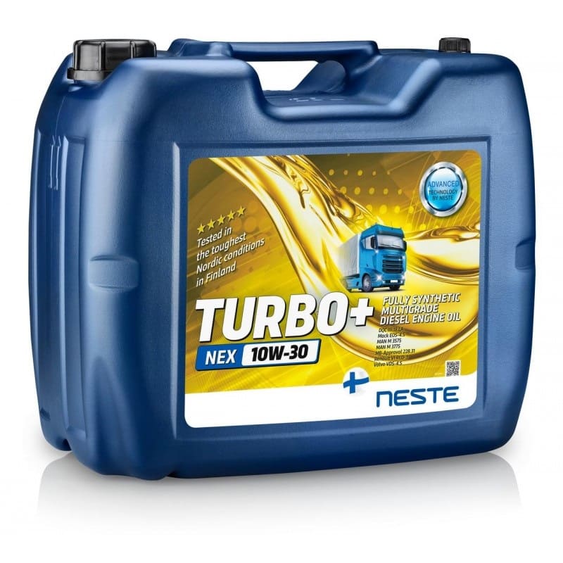 Масло моторное Neste Turbo+ NEX 10W-30 (20л)