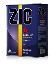 Масло моторное ZIC A 10W-40 (Канистра 4л)