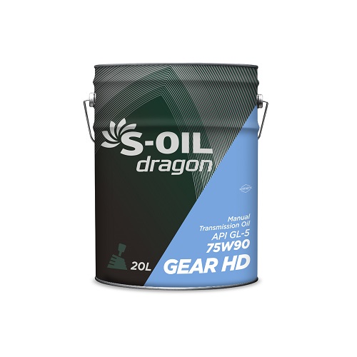 Масло S-Oil Dragon DRAGON GEAR HD 75W90/20 Литров