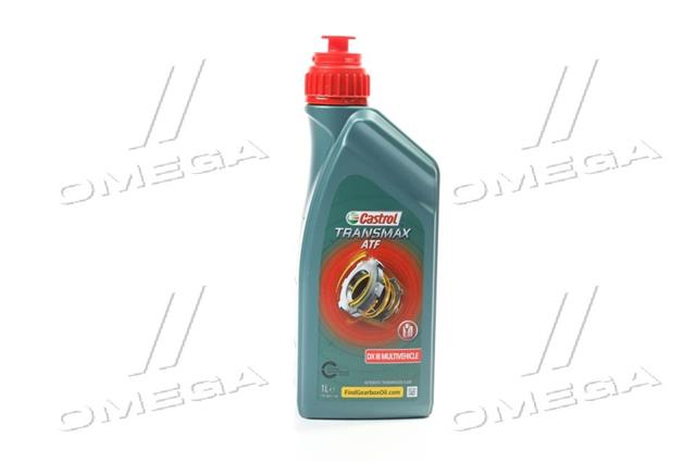 Мастило трансмісійне.Castrol Transmax Dex III Multivehicle ATF3 (Канистра 1л)