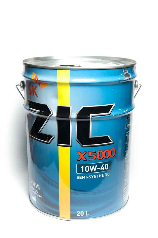 Масло моторное ZIC X5000 10W-40 (Канистра 20л)