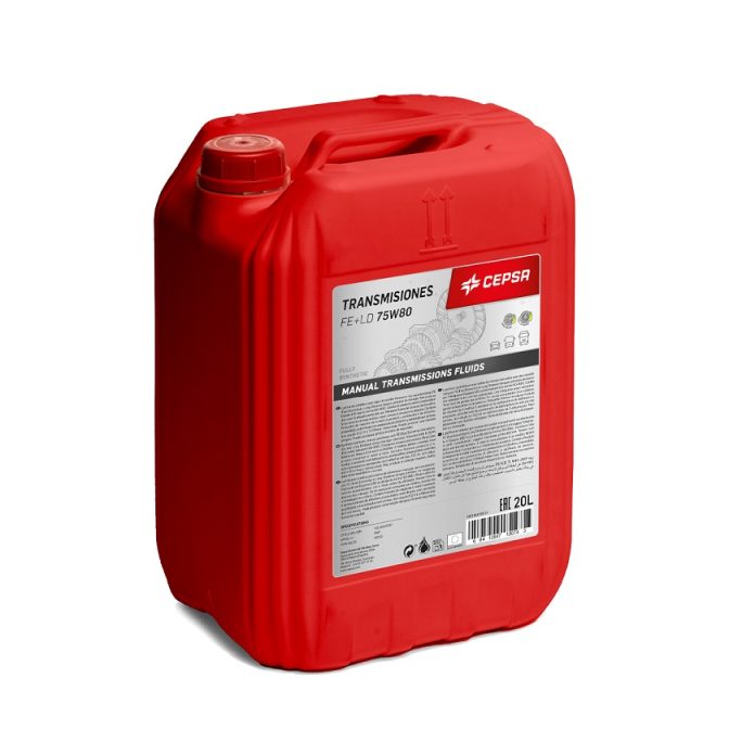 Масло трансмиссионное CEPSA TRANSMISIONES FE+LD 75W80