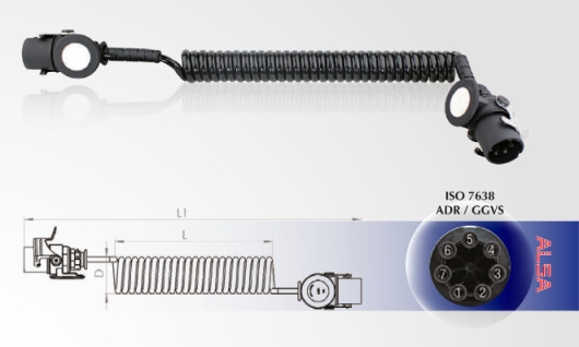 Кабель ABS 7 контактов