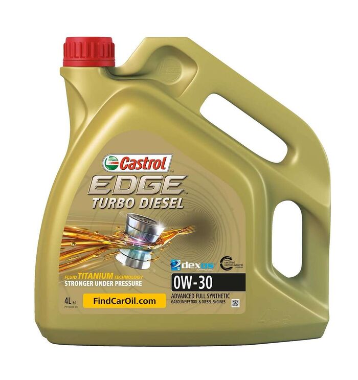 Масло моторное Castrol EDGE 0W-30 TURBO DIESEL (Каністра 4л)