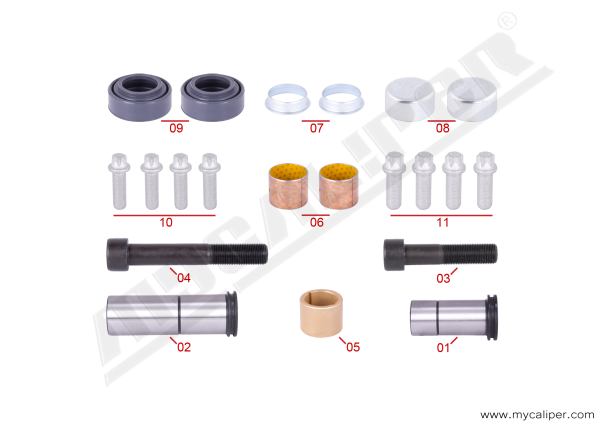 Ремкомплект суппорта MERITOR ELSA225 MCK1298 